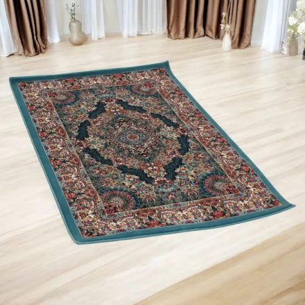 Perzsky koberec modrý Tabriz 80x120 exkluzívny akrylový koberec