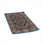Perzsky koberec modrý Tabriz 80x120 exkluzívny akrylový koberec