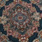 Perzsky koberec modrý Tabriz 80x120 exkluzívny akrylový koberec