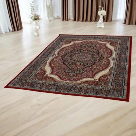 Perzsky koberec bordovy Medalion 80x120 exkluzívny akrylový koberec
