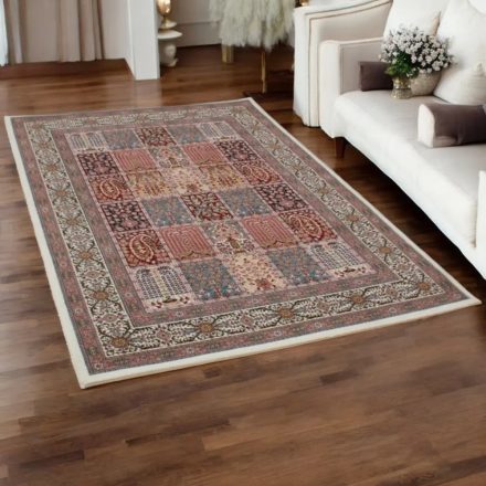 Perzsky koberec bezovy KHESHTI 160x230 exkluzívny koberec z akrylu
