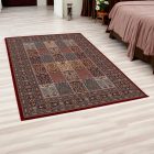 Perzsky koberec bordovy KHESHTI 140x200 luxusný koberec z akrylu