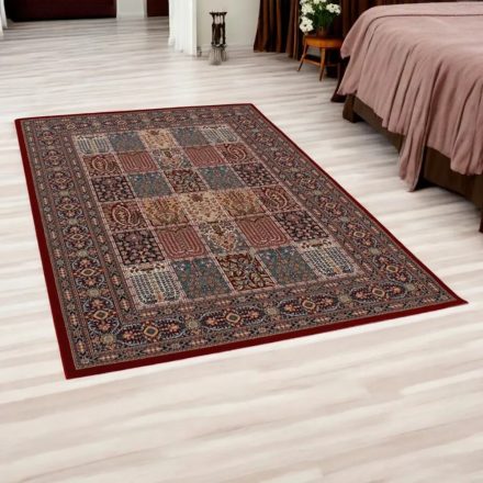 Perzsky koberec bordovy KHESHTI 140x200 luxusný koberec z akrylu