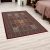 Perzsky koberec bordovy KHESHTI 140x200 luxusný koberec z akrylu
