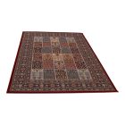 Perzsky koberec bordovy KHESHTI 140x200 luxusný koberec z akrylu