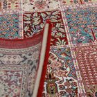 Perzsky koberec bordovy KHESHTI 140x200 luxusný koberec z akrylu