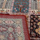 Perzsky koberec bordovy Kheshti 60x90 luxusný akrylový koberec