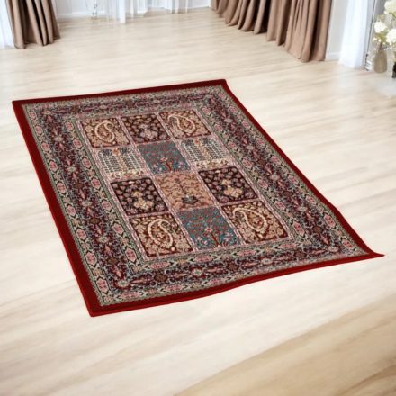 Perzsky koberec bordovy Kheshti 80x120 prémiový koberec do obývačky alebo spálne