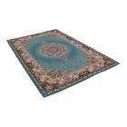 Perzský koberec tyrkysový TABRIZ 140x200 kvalitný akrylový koberec
