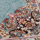 Perzský koberec tyrkysový TABRIZ 140x200 kvalitný akrylový koberec