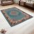 Perzský koberec tyrkysový TABRIZ 160x230 luxusný koberec do obývačky z akrylu