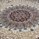 Perzský koberec Isfahan béžový 140x200 akrylový koberec prémiovej kvality