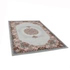 Perzsky koberec sivý TABRIZ 140x200 exkluzívny akrylový koberec