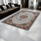 Perzsky koberec šedá TABRIZ 160x230 kvalitný kusový koberec z akrylu