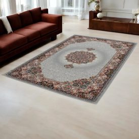 Luxusný akrylový koberec so vzorom Tabriz - sivý 200x300