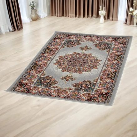 Perzský koberec Isfahan sivý 80x120 exkluzívny akrylový koberec