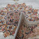 Perzský koberec Isfahan sivý 80x120 exkluzívny akrylový koberec