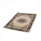 Perzský koberec béžový Kerman 80x120 prémiový koberec do obývačky alebo spálne