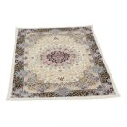 Perzský koberec béžový Kerman 80x120 prémiový koberec do obývačky alebo spálne