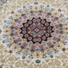 Perzský koberec béžový Kerman 80x120 prémiový koberec do obývačky alebo spálne