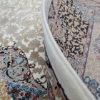 Perzský koberec béžový Kerman 80x120 prémiový koberec do obývačky alebo spálne