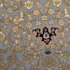 Perzský koberec sivý Kerman 80x120 prémiový koberec do obývačky alebo spálne