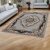 Perzský koberec sivý TABRIZ 160x230 exkluzívny koberec z akrylu