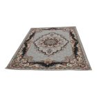Perzský koberec sivý TABRIZ 160x230 exkluzívny koberec z akrylu