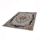 Perzský koberec sivý TABRIZ 160x230 exkluzívny koberec z akrylu