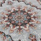 Perzský koberec sivý TABRIZ 160x230 exkluzívny koberec z akrylu