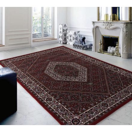 Perzsky koberec bordovy Bidjar 200x300 prémiový koberec do obývačky alebo spálne
