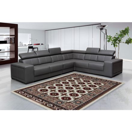 Perzsky koberec bezovy Bokhara 160x230 prémiový koberec do obývačky alebo spálne