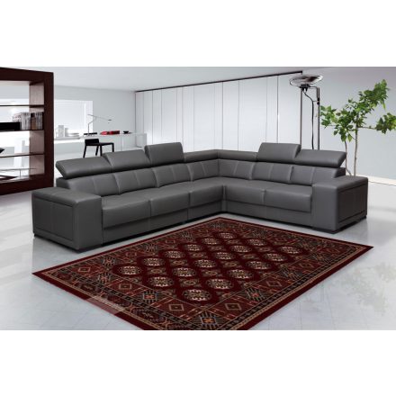 Perzsky koberec bordovy Bokhara 160x230 prémiový koberec do obývačky alebo spálne