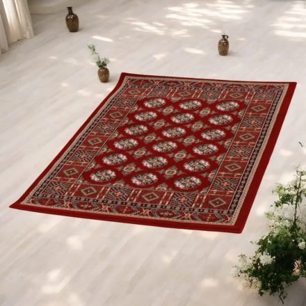 Perzsky koberec bordovy Bokhara 60x90 luxusný akrylový koberec