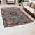 Perzský koberec modrý TABRIZ 160x230 luxusný koberec do obývačky z akrylu