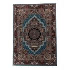 Perzský koberec modrý TABRIZ 160x230 luxusný koberec do obývačky z akrylu