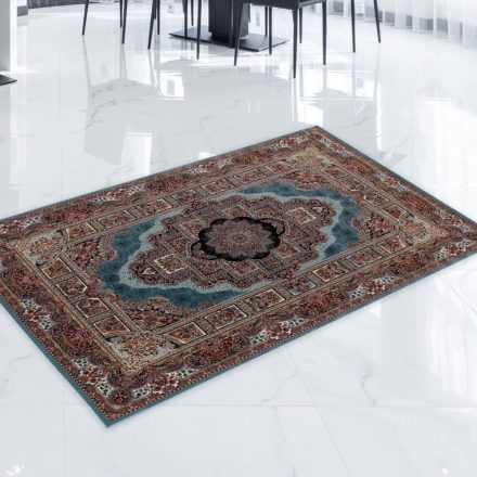 Perzský koberec modrý Tabriz 80x120 prémiový koberec do obývačky alebo spálne