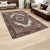 Perzský koberec béžový TABRIZ 160x230 kvalitný koberec do obývačky z akrylu
