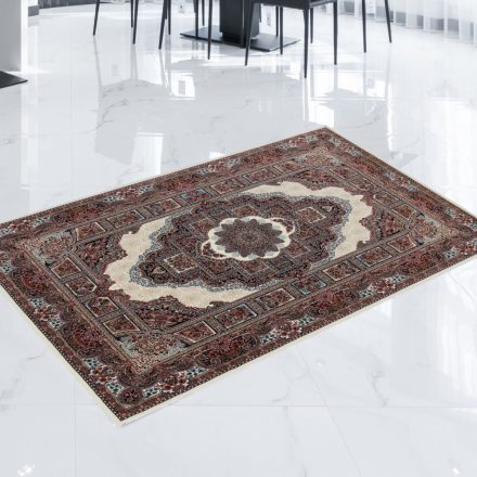 Perzský koberec béžový Tabriz 80x120 prémiový koberec do obývačky alebo spálne