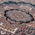 Perzsky koberec modrý TABRIZ 140x200 luxusný koberec z akrylu