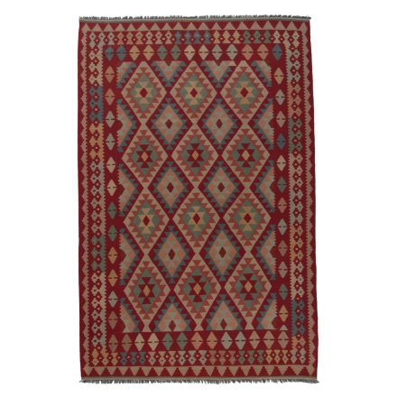 Koberec kilim Chobi 304x203 Ručne tkaný afganský kilim