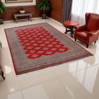 Pakistanský koberec červený Jaldar 156x248 ručne viazaný orientálny koberec