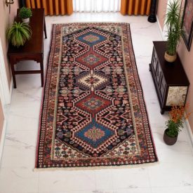   Perzský koberec Yalameh 58x149 ručne viazaný iránsky koberec