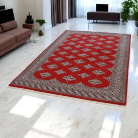   Pakistanský koberec Bukhara 153x245 ručne viazaný orientálny koberec