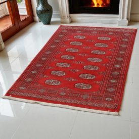   Pakistanský koberec Bukhara 94x159 ručne viazaný orientálny koberec