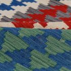 Koberec kilim Chobi 301x207 Ručne tkaný afganský kilim z vlny
