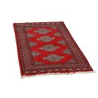 Pakistanský koberec červený Jaldar 77x124 ručne viazaný orientálny koberec