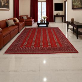   Pakistanský koberec Bukhara 280x366 ručne viazaný orientálny koberec