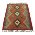 Afganský Kilim koberec Chobi 61x87 ručne tkaný vlnený Kilim