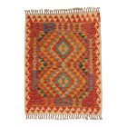 Vlnený Kilim koberec 92x120 ručne tkaný afganský Kilim